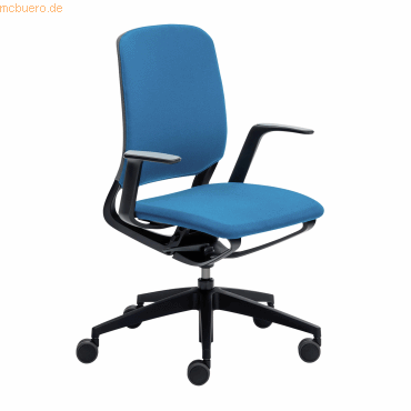 4049694001883 - sedus Bürostuhl semotion em-801 006 Stoff blau Gestell schwarz 4049694001883 - sedus Bürostuhl semotion em-801 006 Stoff blau Gestell schwarz