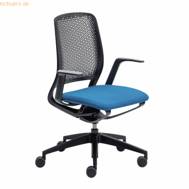 4049694001913 - sedus Bürostuhl semotion em-801 009 Stoff blau Gestell schwarz 4049694001913 - sedus Bürostuhl semotion em-801 009 Stoff blau Gestell schwarz