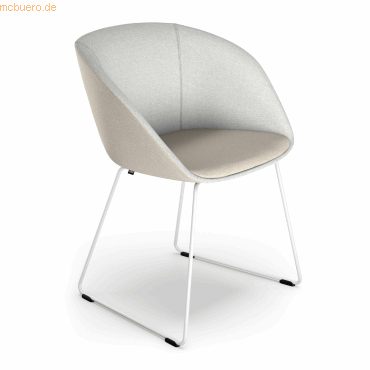 4049694003726 - sedus Schalenstuhl on spot cosy uc-842 005 beige grau Stoff