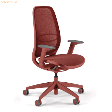 4049694006475 - Bürodrehstuhl seair rubinrot   rubinrot mit Armlehnen bis 130kg 4049694006475 Sedus
