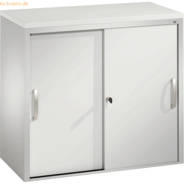 4050646132777 - C+P Sideboard mit Schiebetüren Acurado H720xB800xT400mm Korpus Lichtgrau Fronten Lichtgrau Anzahl Fächer 1 4050646132777 - C+P Sideboard mit Schiebetüren Acurado H720xB800xT400mm Korpus Lichtgrau Fronten Lichtgrau Anzahl Fächer 1