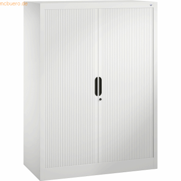 4050646266465 - Rollladenschrank mit Horizontal-Jalousie HxBxT 1345 x 1000 x 420 mm 3 Fachböden 35 Ordnerhöhen lichtgrau 4050646266465 - Rollladenschrank mit Horizontal-Jalousie HxBxT 1345 x 1000 x 420 mm 3 Fachböden 35 Ordnerhöhen lichtgrau