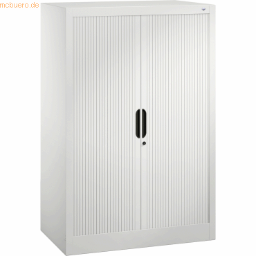 4050646266571 - CP Omnispace Rollladenschrank lichtgrau 2 Fachböden 800 x 420 x 1230 cm