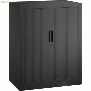 4050646266670 - CP Omnispace Rollladenschrank schwarzgrau 2 Fachböden 800 x 420 x 1030 cm 4050646266670 - CP Omnispace Rollladenschrank schwarzgrau 2 Fachböden 800 x 420 x 1030 cm