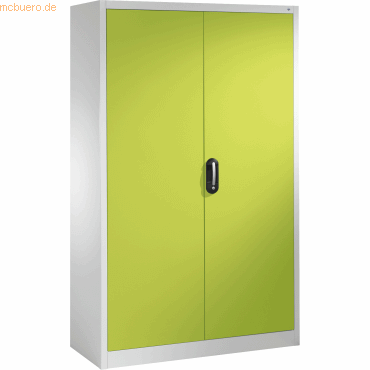 4050646395752 - CP Stahlschrank C 2000 Acurado 9480-000 lichtgrau viridingrün 1200 x 500 x 1950 cm aufgebaut 4050646395752 - CP Stahlschrank C 2000 Acurado 9480-000 lichtgrau viridingrün 1200 x 500 x 1950 cm aufgebaut