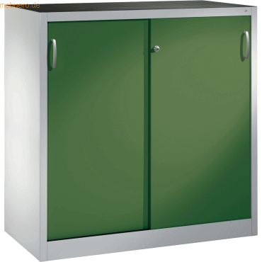 4050646447543 - Schwerlastschrank 2057092S10010 Schiebetür 1200x1200x500mm lgr rgn 4050646447543 C+P-Möbel
