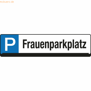 4052301016903 - Parkplatzschild 9219-00278 Frauenparkplatz 4052301016903 Eichner