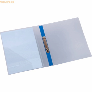 4052301028289 - Präsentationsringbuch 9330-00782 A4 2 Ringe Kunststoff 1 Außentasche 1 Innentasche blau-transparent 4052301028289 Eichner 4052301028289 - Präsentationsringbuch 9330-00782 A4 2 Ringe Kunststoff 1 Außentasche 1 Innentasche blau-transparent 4052301028289 Eichner
