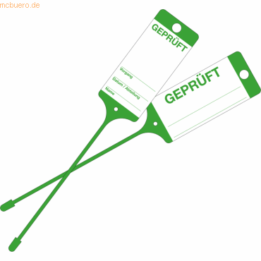 4052301028463 - Warenanhänger 9219-00773 Geprüft gn 100St 4052301028463 100 Stück 4052301028463 - Warenanhänger 9219-00773 Geprüft gn 100St 4052301028463 100 Stück