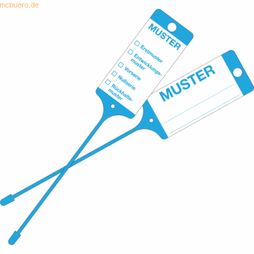 4052301028487 - Warenanhänger 9219-00770 Muster bl 100St 4052301028487 100 Stück 4052301028487 - Warenanhänger 9219-00770 Muster bl 100St 4052301028487 100 Stück