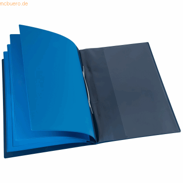 4052301035126 - BOI Pflegedokumentenmappen System Line 8 Klarsichttaschen 4 Registerblätter PVC 19 mm Füllhöhe blau 4052301035126 - BOI Pflegedokumentenmappen System Line 8 Klarsichttaschen 4 Registerblätter PVC 19 mm Füllhöhe blau
