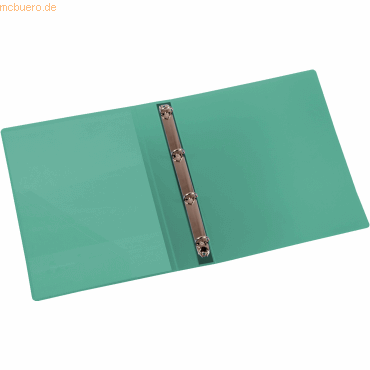 4052301036611 - Präsentationsringbuch 9330-00789 A4 4 Ringe Kunststoff 1 Außentasche 1 Innentasche grün-transparent 4052301036611 Eichner