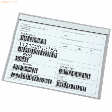 4052301037519 - Einstecktasche 9218-03064 A4 quer 50St 4052301037519 50 Stück 4052301037519 - Einstecktasche 9218-03064 A4 quer 50St 4052301037519 50 Stück