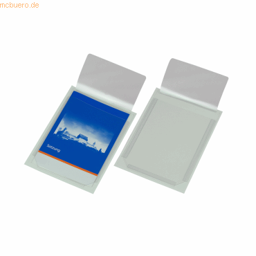 4052301054233 - Dehnfaltentasche selbstklebend Format DIN A5 transparent VE 10 Stk ab 20 VE EICHNER