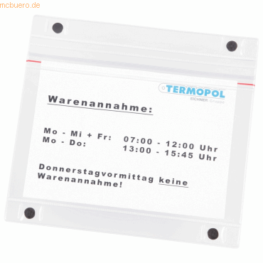 4052301062849 - Sichttasche Magnet 9218-03700 A5 quer 5St 4052301062849 5 Stück 4052301062849 - Sichttasche Magnet 9218-03700 A5 quer 5St 4052301062849 5 Stück
