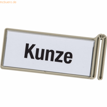 4052301088962 - Beschriftungsclip Eichner für Wandsortierer hellgrau B 129 x H 57 mm 1 Stück 4052301088962 - Beschriftungsclip Eichner für Wandsortierer hellgrau B 129 x H 57 mm 1 Stück