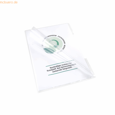 4052301110748 - Eichner Aktenhülle DINA4 transparent bio-basiert 100 Stück 4052301110748 - Eichner Aktenhülle DINA4 transparent bio-basiert 100 Stück