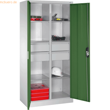 4052574766581 - Werkzeugschrank 89213042S10037 6Bd 4Sch 1950x930x500mm lgr rgn 4052574766581 C+P-Möbel