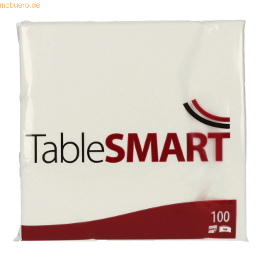 4056788067441 - TableSMART Serviette 831103 33x33cm 2lg 14Falz ws 100St 4056788067441 100 Stück 4056788067441 - TableSMART Serviette 831103 33x33cm 2lg 14Falz ws 100St 4056788067441 100 Stück