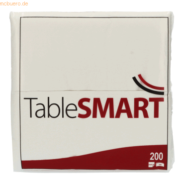 4056788184001 - TableSMART Serviette 483054 33x33cm 2lg 18Falz ws 200St 4056788184001 200 Stück 4056788184001 - TableSMART Serviette 483054 33x33cm 2lg 18Falz ws 200St 4056788184001 200 Stück