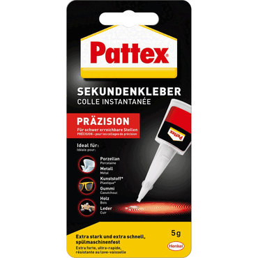 4057278005394 - Sekundenkleber Präzision flüssig 5 g Tube