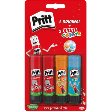 4057278007886 - Klebestift ORIGINAL + FUN COLORS 2x22g+2x20g 4057278007886 - Klebestift ORIGINAL + FUN COLORS 2x22g+2x20g