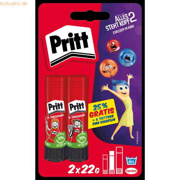 4057278014075 - Klebestift Paw Patrol Edition 2x 22g rot 4057278014075 PRITT 2 Stück