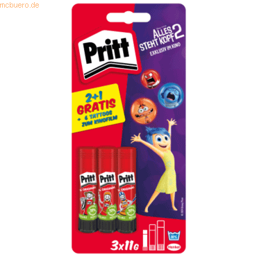 4057278016567 - Pritt Klebestift Paw Patrol 33 g Transparent 2892634 3 Stück à 11 g 4057278016567 - Pritt Klebestift Paw Patrol 33 g Transparent 2892634 3 Stück à 11 g