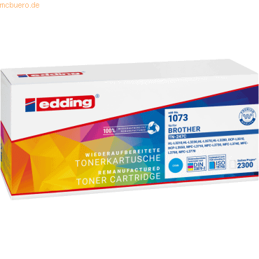 4057305046826 - Toner ersetzt Brother TN-247C Kompatibel Cyan 2300 Seiten EDD-1073 18-1073 4057305046826 - Toner ersetzt Brother TN-247C Kompatibel Cyan 2300 Seiten EDD-1073 18-1073