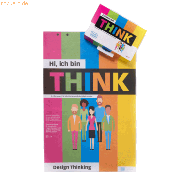 4057305058911 - Playroom Flipchart THINK FLIP Starter Set 868646000 4057305058911 Edding