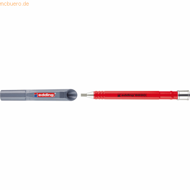 4057305063342 - Zimmermannsstift e-8890 4-8890090 rot 20mm-50mm HB 4057305063342 Edding 4057305063342 - Zimmermannsstift e-8890 4-8890090 rot 20mm-50mm HB 4057305063342 Edding