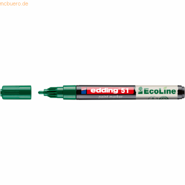 4057305071835 - Lackmarker 51 EcoLine 4-51-004 grün 1-2mm Rundspitze 4057305071835 Edding 4057305071835 - Lackmarker 51 EcoLine 4-51-004 grün 1-2mm Rundspitze 4057305071835 Edding