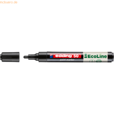 4057305072115 - Lackmarker 50 EcoLine 4-50-001 schwarz 2-3mm Rundspitze 4057305072115 Edding 4057305072115 - Lackmarker 50 EcoLine 4-50-001 schwarz 2-3mm Rundspitze 4057305072115 Edding