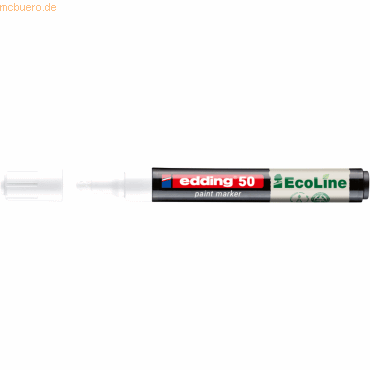 4057305072160 - Lackmarker 50 EcoLine 4-50-049 weiß 2-3mm Rundspitze 4057305072160 Edding 4057305072160 - Lackmarker 50 EcoLine 4-50-049 weiß 2-3mm Rundspitze 4057305072160 Edding