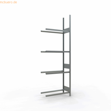 4058255010301 - Anbau-Schwerlastregal 20983 silber 900 x 400 x 2750 cm 4058255010301 SCHULTE