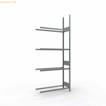 4058255010363 - Anbauregal 20990 silber 1150 x 400 x 2750 cm 4058255010363 SCHULTE 4058255010363 - Anbauregal 20990 silber 1150 x 400 x 2750 cm 4058255010363 SCHULTE