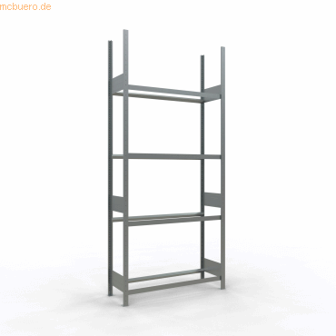 4058255010370 - Reifenregal 20992 silber 1200 x 400 x 2750 cm 4058255010370 SCHULTE