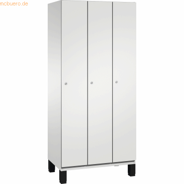 4059369372026 - Fächerschrank 1x3 Fächer Abt b 300 mm Selbstbelüftungskonzept BxTxH 900x525x1980 mm ral 7035 4059369372026 - Fächerschrank 1x3 Fächer Abt b 300 mm Selbstbelüftungskonzept BxTxH 900x525x1980 mm ral 7035