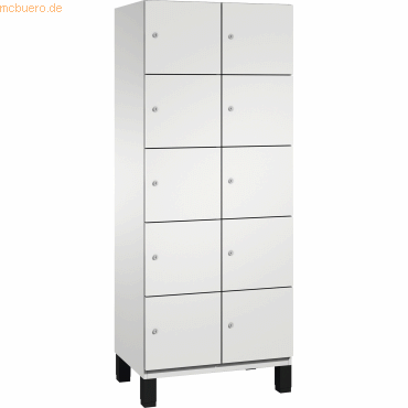 4059369445089 - Fächerschrank 2x5 Fächer Abt b 400 mm Selbstbelüftungskonzept BxTxH 600x525x1980 mm ral 7035 4059369445089 - Fächerschrank 2x5 Fächer Abt b 400 mm Selbstbelüftungskonzept BxTxH 600x525x1980 mm ral 7035