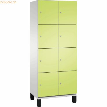 4059369446284 - CP Fächerschrank 4510322 S10020 Füße 8 Fächer B800mm lichtgrau clowngr 4059369446284 - CP Fächerschrank 4510322 S10020 Füße 8 Fächer B800mm lichtgrau clowngr