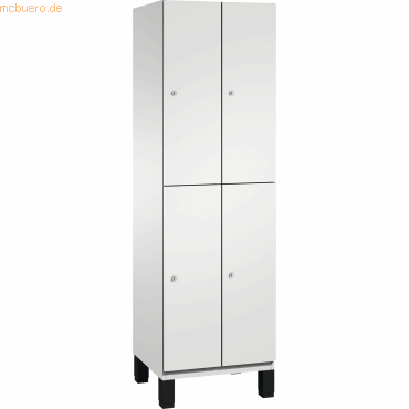 4059369447519 - Fächerschrank 2x2 Fächer Abt b 300 mm Selbstbelüftungskonzept BxTxH 600x525x1980 mm ral 7035 4059369447519 - Fächerschrank 2x2 Fächer Abt b 300 mm Selbstbelüftungskonzept BxTxH 600x525x1980 mm ral 7035