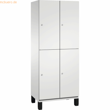 4059369447823 - Fächerschrank 2x2 Fächer Abt b 400 mm Selbstbelüftungskonzept BxTxH 800x525x1980 mm ral 7035 4059369447823 - Fächerschrank 2x2 Fächer Abt b 400 mm Selbstbelüftungskonzept BxTxH 800x525x1980 mm ral 7035