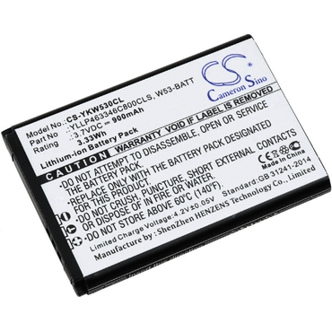 4059612644719 - Akku für Simvalley YLLP463346C800CLS Li-Ion 37 Volt 900 mAh Schw