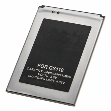 4059612645020 - Akku für Gigaset GS110 Li-Ion 38 Volt 3000 mAh Schwarz 4059612645020 - Akku für Gigaset GS110 Li-Ion 38 Volt 3000 mAh Schwarz