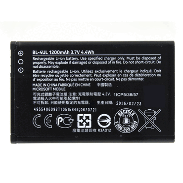 4059612645556 - Akku für BL-4WL Li-Ion 37 Volt 1200 mAh schwarz 4059612645556 - Akku für BL-4WL Li-Ion 37 Volt 1200 mAh schwarz