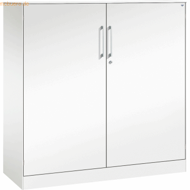 4060061145856 - Flügeltürenschrank ASISTO C 3000 3 Ordnerhöhen B 1200 mm weiß weiß 4060061145856 - Flügeltürenschrank ASISTO C 3000 3 Ordnerhöhen B 1200 mm weiß weiß