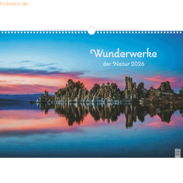 4061947146165 - Bildkalender 49x34cm 1 Seite Monat Wunderwerke der Natur 2026 4061947146165 - Bildkalender 49x34cm 1 Seite Monat Wunderwerke der Natur 2026