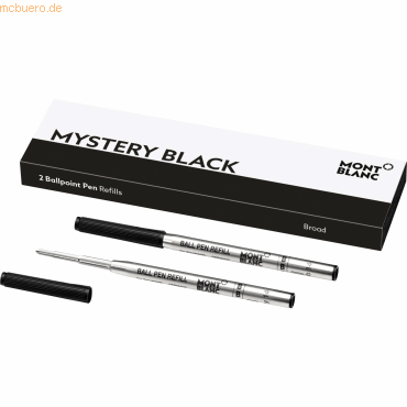 4062037052342 - Kugelschreibermine - B 2 Minen mystery black 4062037052342 MONT BLANC 2 Stück 4062037052342 - Kugelschreibermine - B 2 Minen mystery black 4062037052342 MONT BLANC 2 Stück