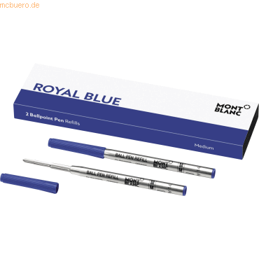 4062037052366 - Kugelschreibermine - M 2 Minen royal blue 4062037052366 MONT BLANC 2 Stück 4062037052366 - Kugelschreibermine - M 2 Minen royal blue 4062037052366 MONT BLANC 2 Stück