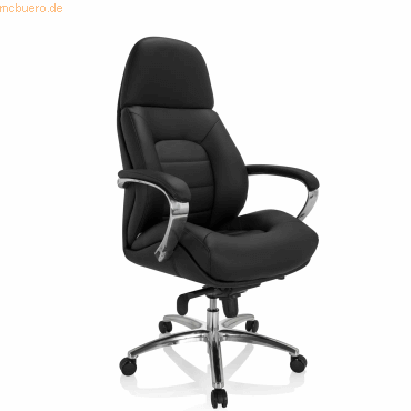 4064323020028 - XXL Drehstuhl BRENTON XXL Kunstleder mit Armlehnen hjh OFFICE